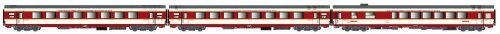 LS Models 40085DC 3er Set GC Personenwagen A8tu+A8u+Vru SNCF, Ep.IV, Etendard